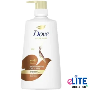 Dove Ultra Care Nourishing Oil Care Shampoo 680ml Bottle – For Frizz-Free Hair