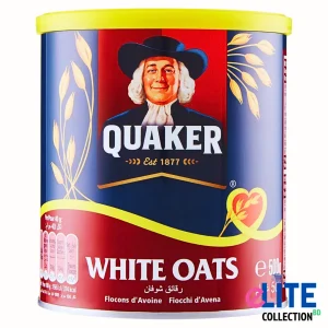Quaker White Oats 500gm – UK Healthy Breakfast Rolled Oats