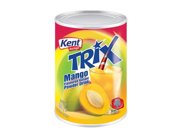 Kent Boringer Trix Mango Flavoured Instant Powder Drink – 900g Tin – Turkey Imported
