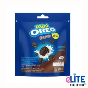 OREO Mini Chocolate 61.3g – Crunchy Chocolate Cookies from Indonesia