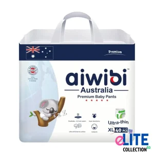Aiwibi Premium Baby Pant Diapers XL 40 pcs Australia Imported
