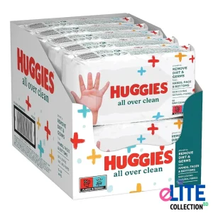 Huggies All Over Clean Baby Wipes 56 Pack Natural Fibre Bangladesh