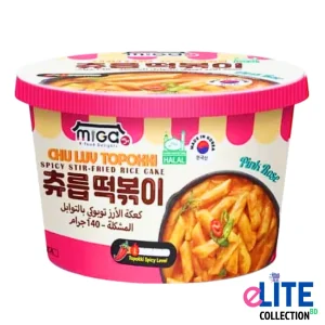 Miga Chu Luv Topokki Korean Spicy Rice Cake 140g Halal Cup