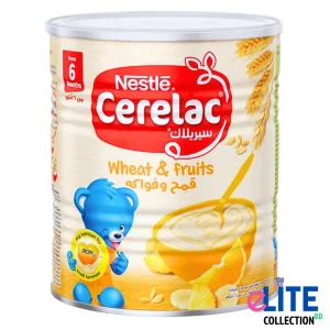 Nestlé Cerelac Wheat & Fruits 400g Baby Cereal Made in Spain