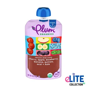 Plum Organics Baby Puree 113g Stage 2 Organic Food for Babies 6+ Months